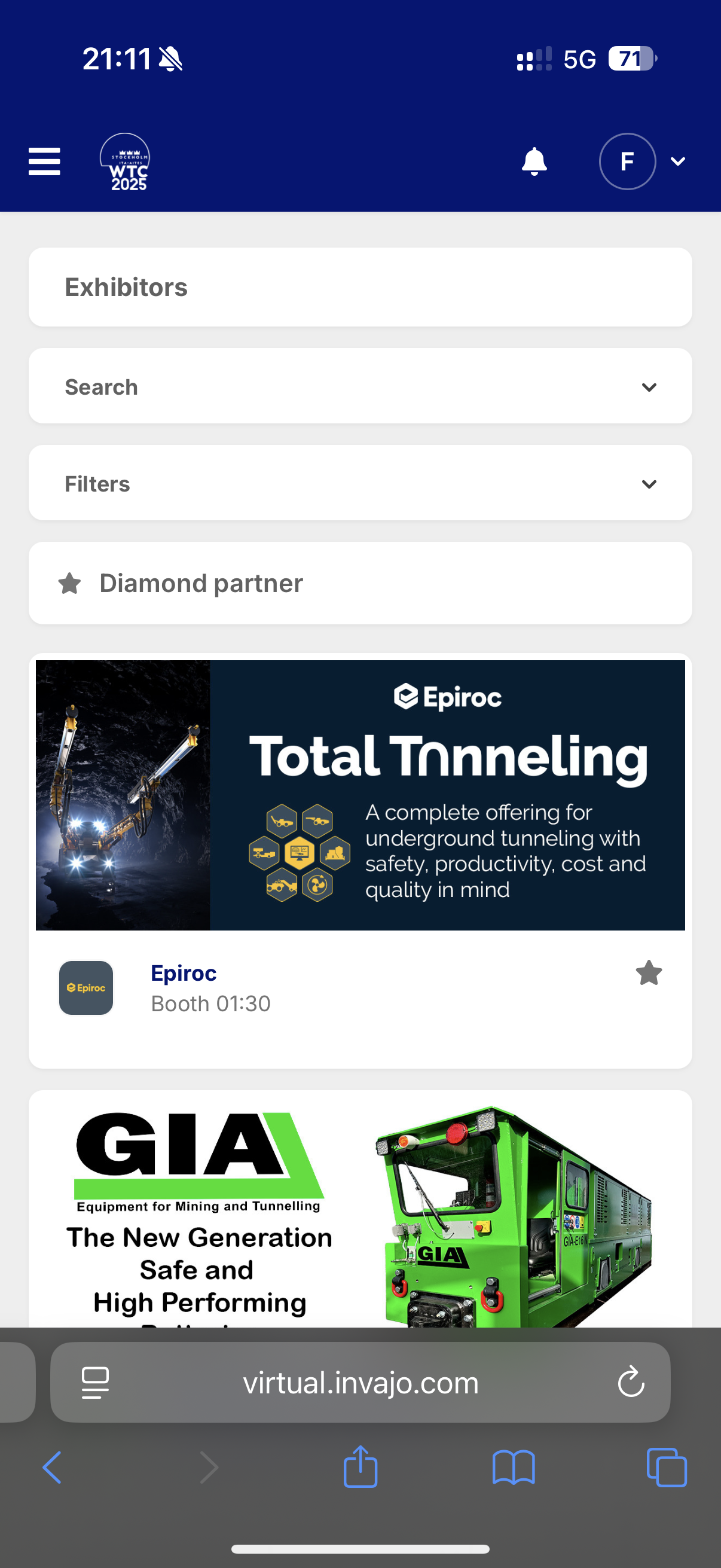 Invajo Congress App Exhibitors Invajo Congress App Exhibitors