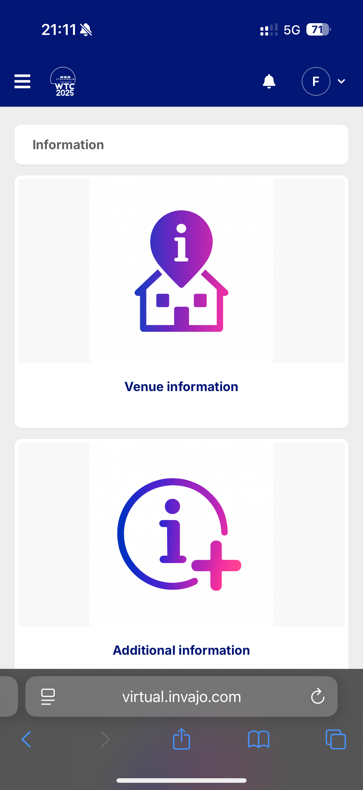 Invajo Congress App Information Invajo Congress App Information